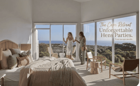 The Ultimate Guide to Luxury Hens Weekends: Discover The Cape Retreat & Woodman Estate.